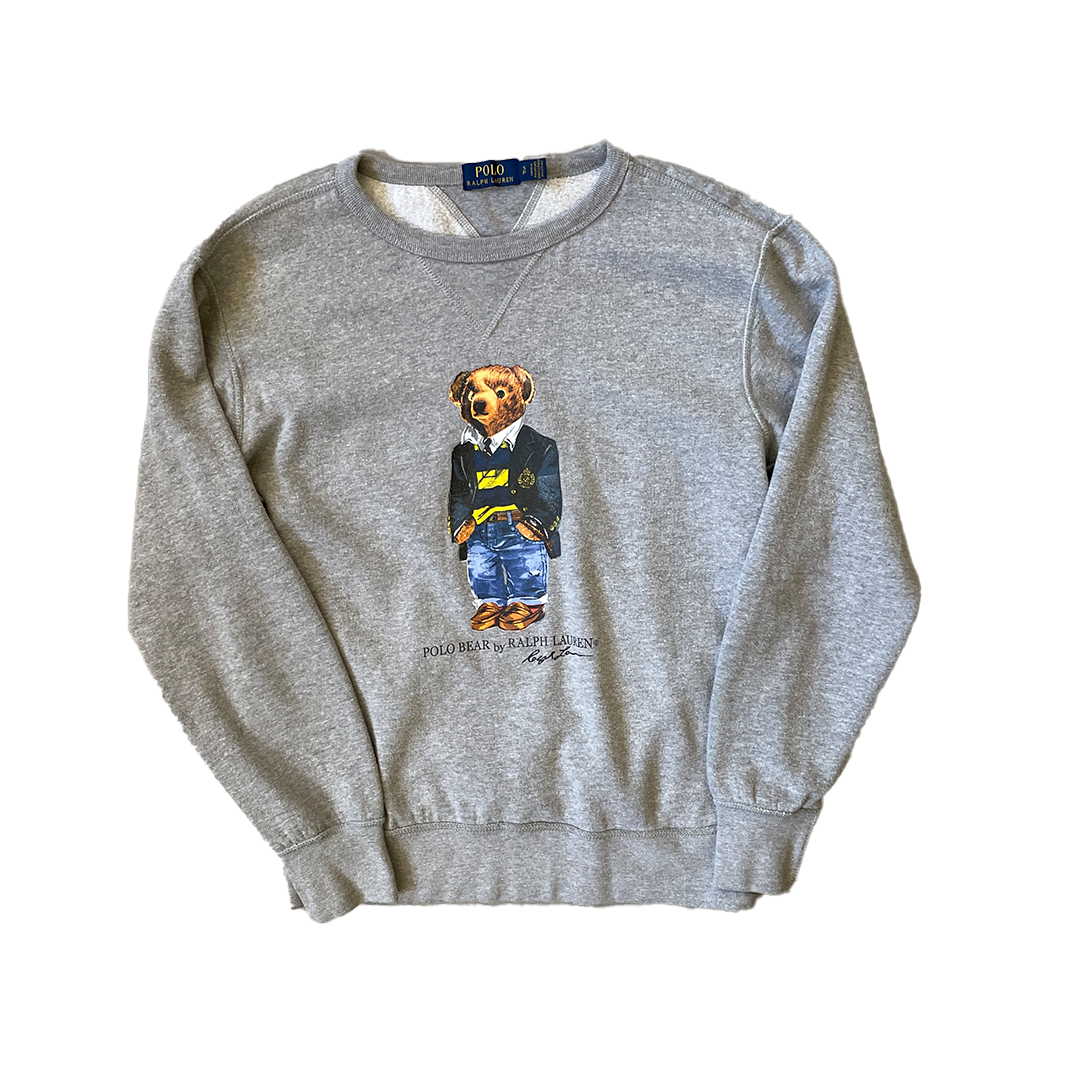 Polo crewneck sweatshirt online