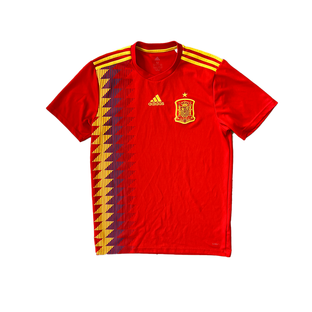 Size Medium Spain International Football Shirt (Grade A)
