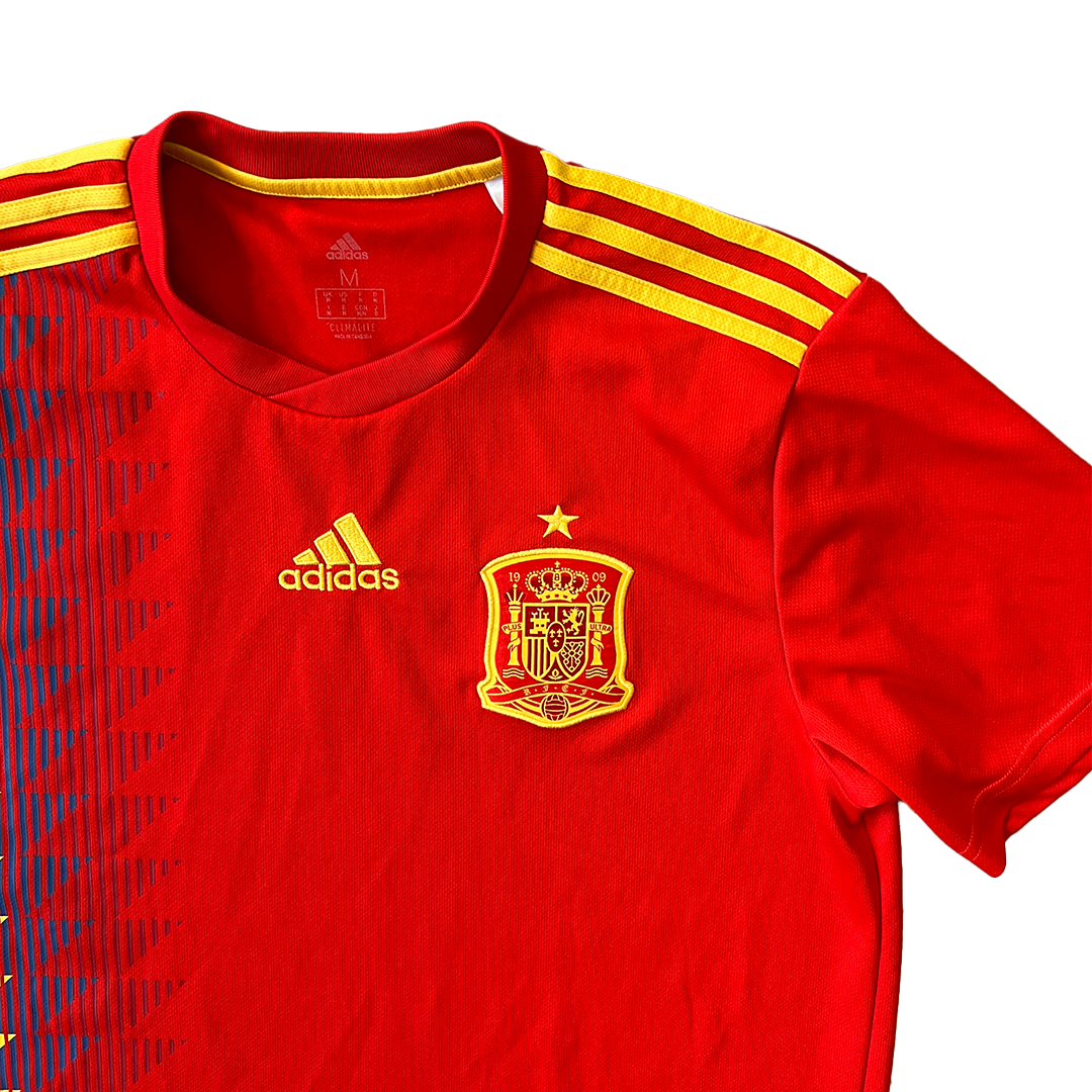 Size Medium Spain International Football Shirt (Grade A)