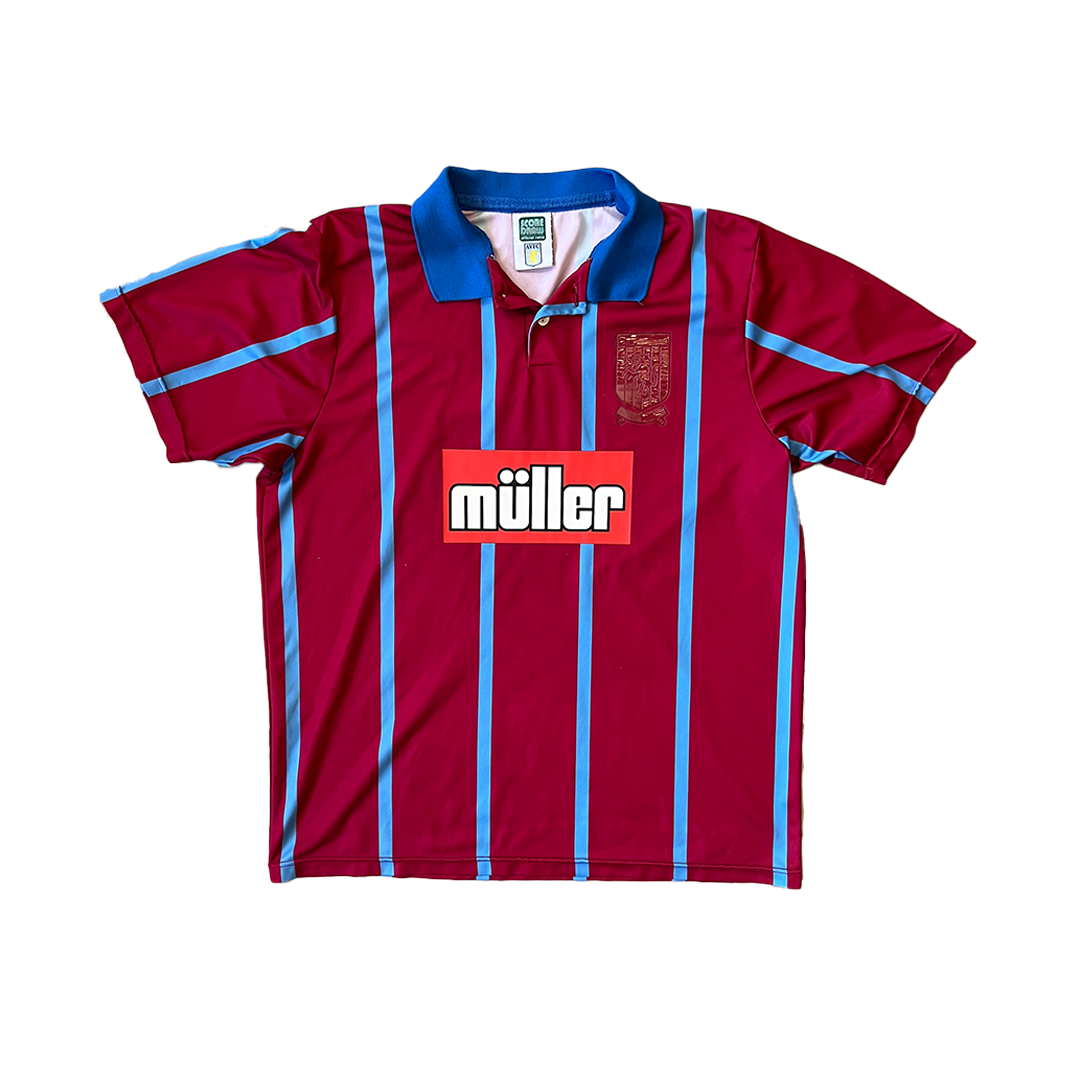 Size XL Score Draw Aston Villa Football Shirt (Grade B)