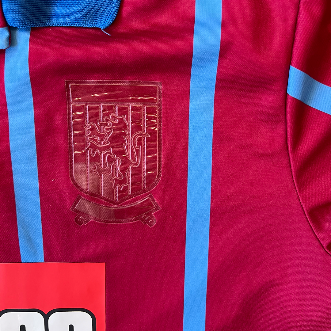 Size XL Score Draw Aston Villa Football Shirt (Grade B)