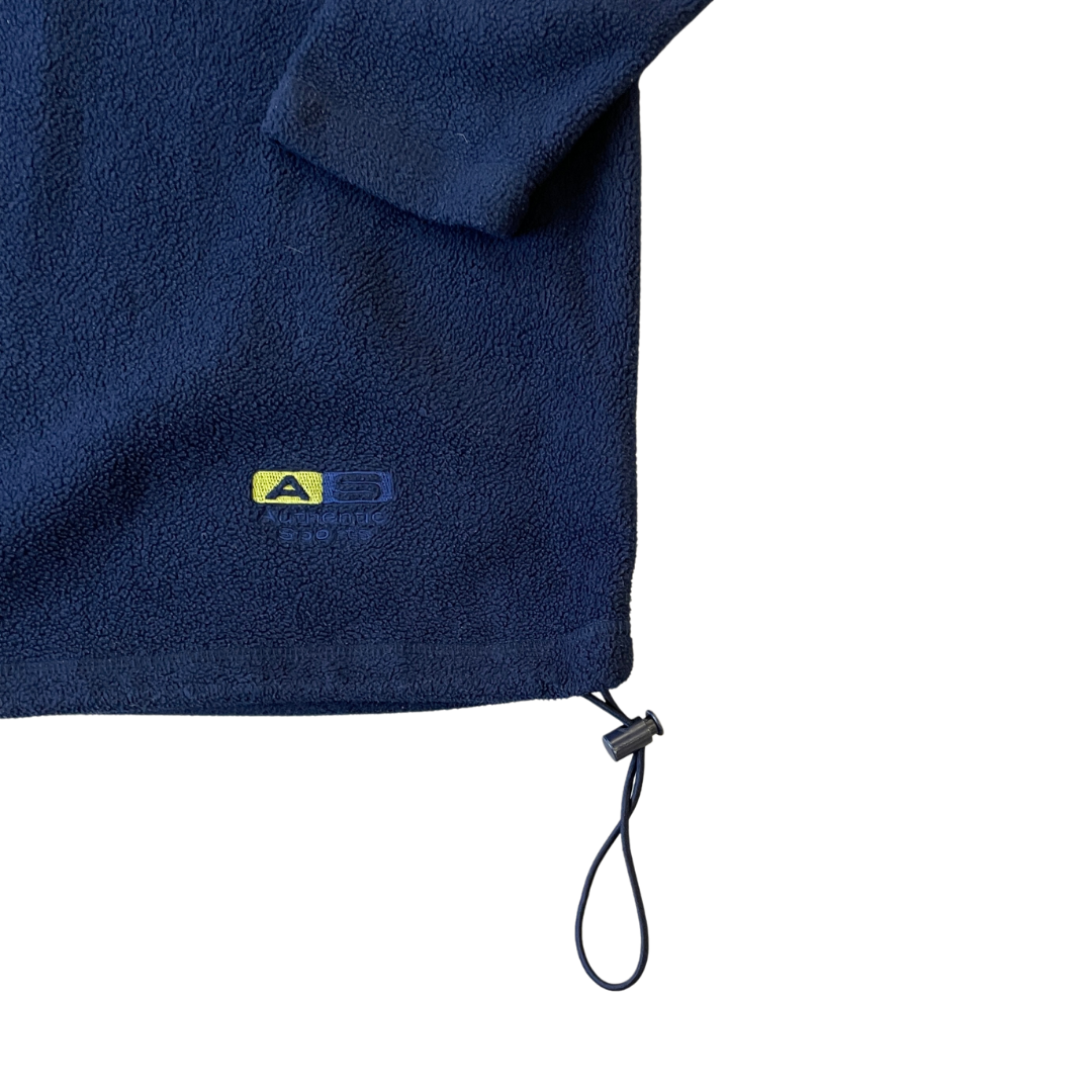 Women's XL 1/4 Zip Navy Fleece