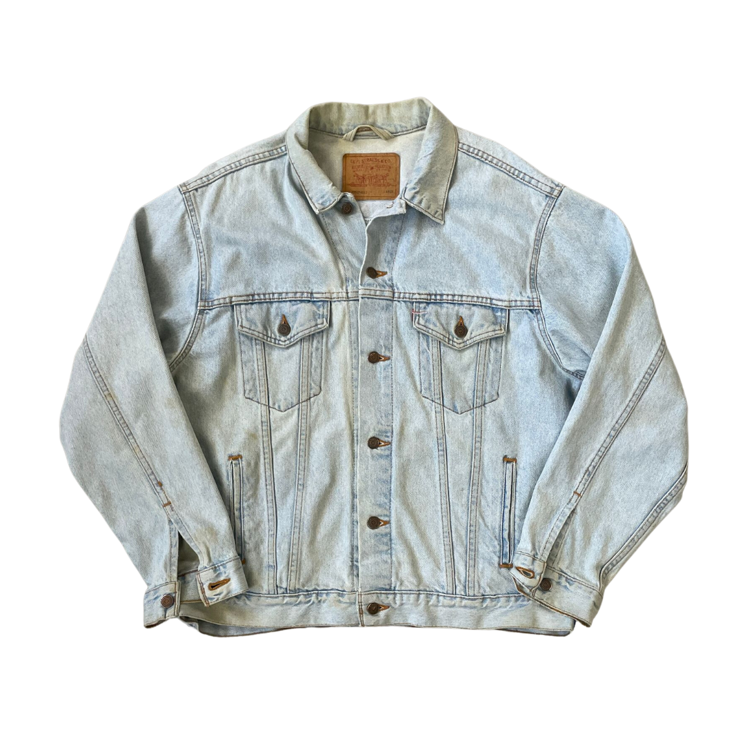 Size Large Levi's Blue Denim Jacket
