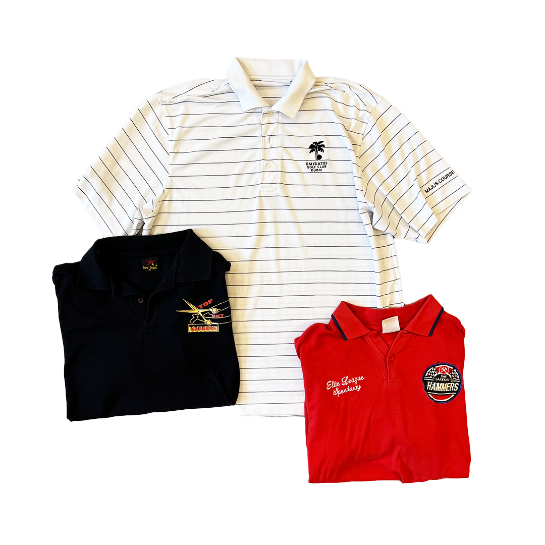 Gully's Reseller Bundles - Men's Polo Tops (Grade A/B)