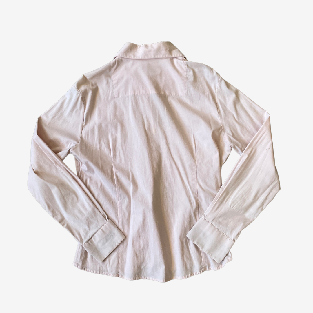 Size Medium Burberry Pink Shirt