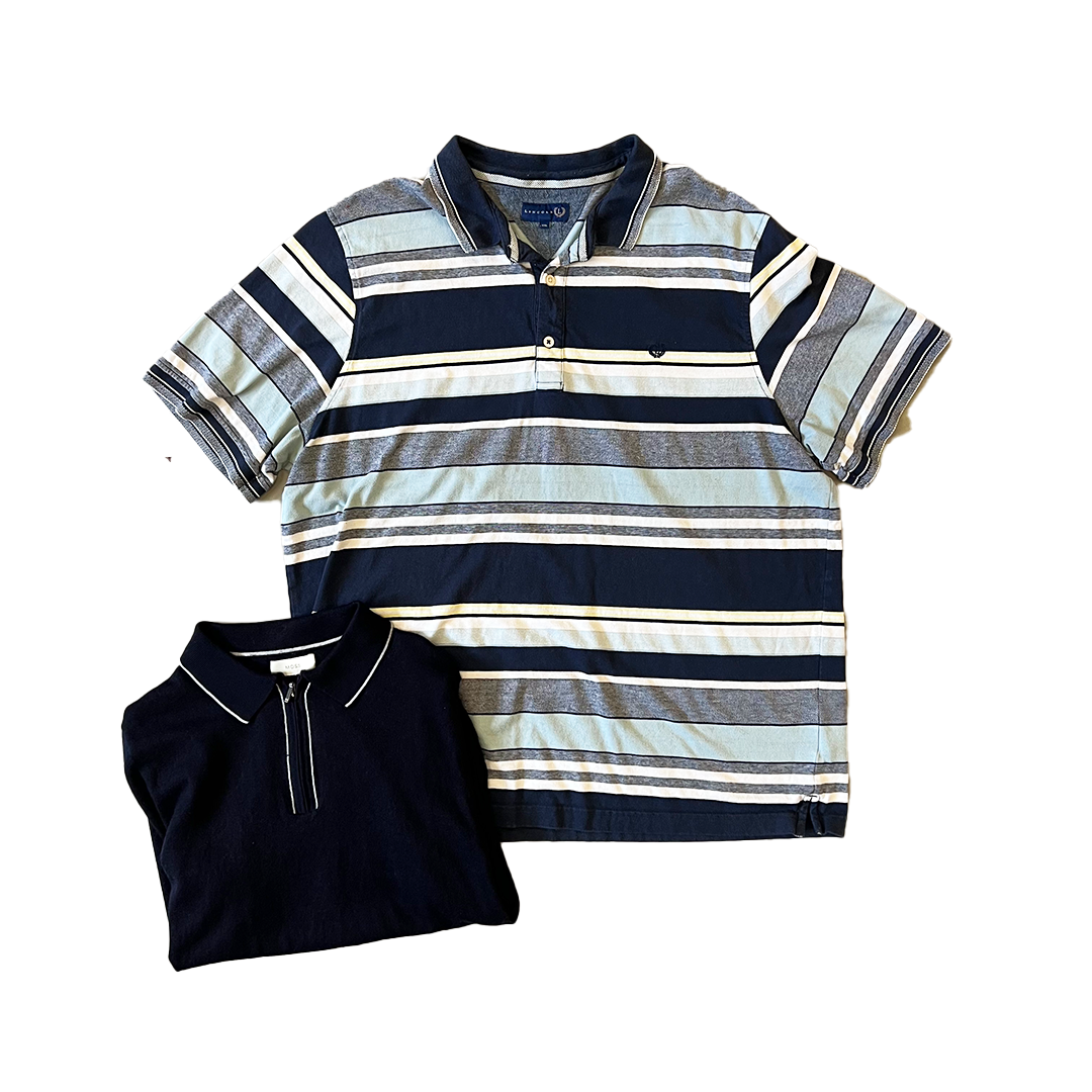 Gully's Reseller Bundles - Men's Polo Tops (Grade A/B)