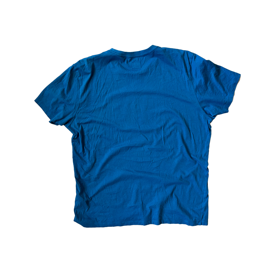Size Large CP Company Blue Logo T-Shirt