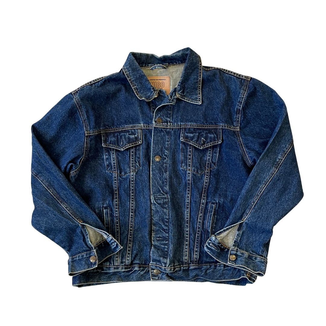 Medium size denim sales jacket