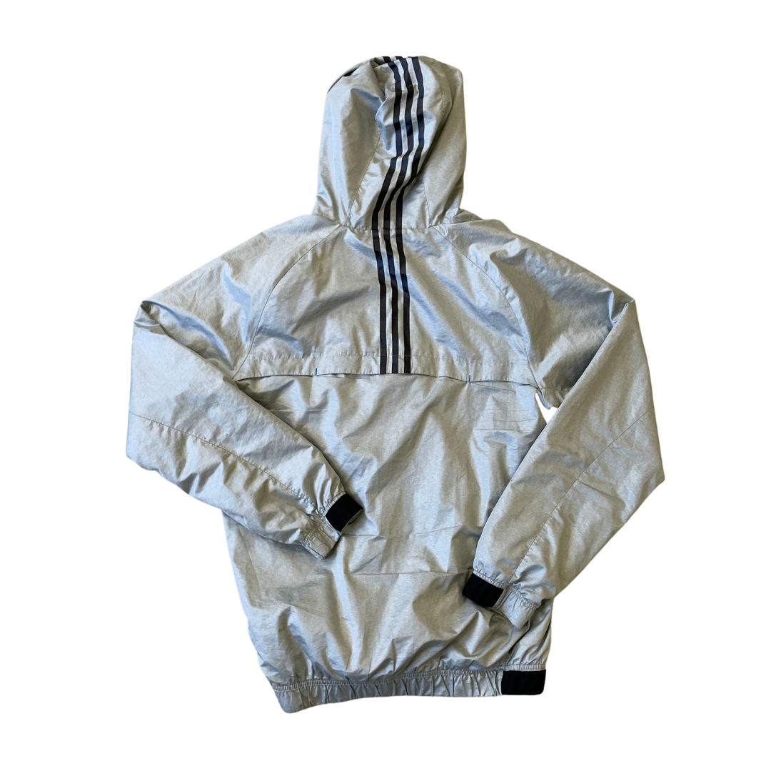 Size Medium Adidas Grey Shell Jacket