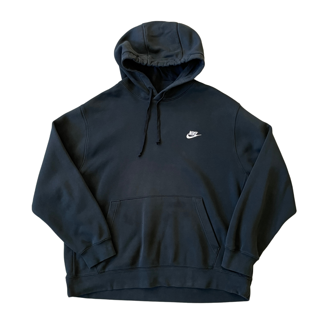 Size XXL Nike Black Hoodie gullygarms