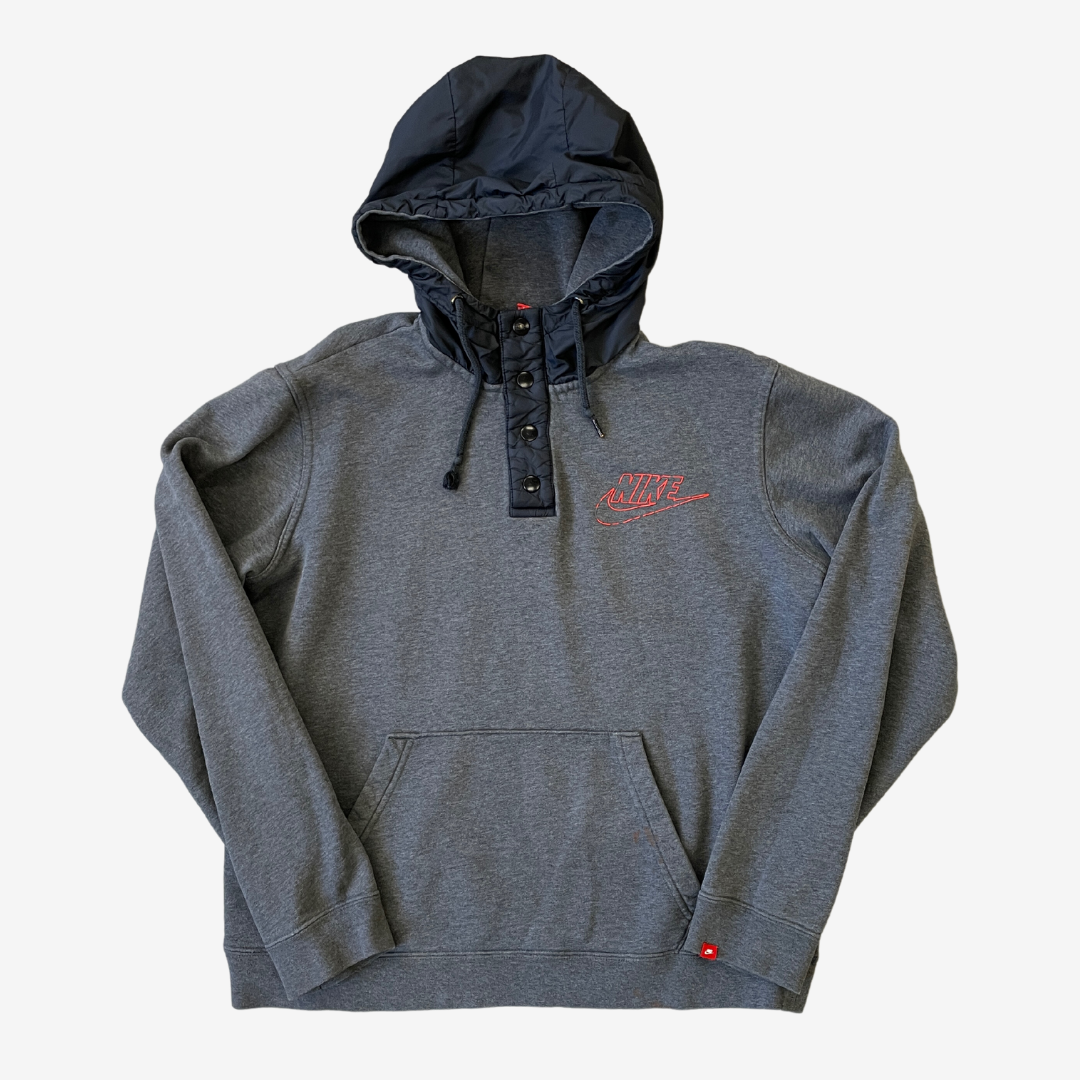 Size Large Nike 1/4 Button Hoodie
