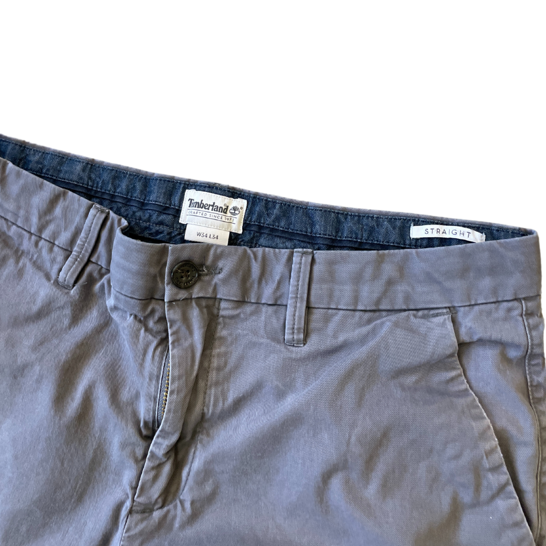 34W 32L Timberland Grey Trousers