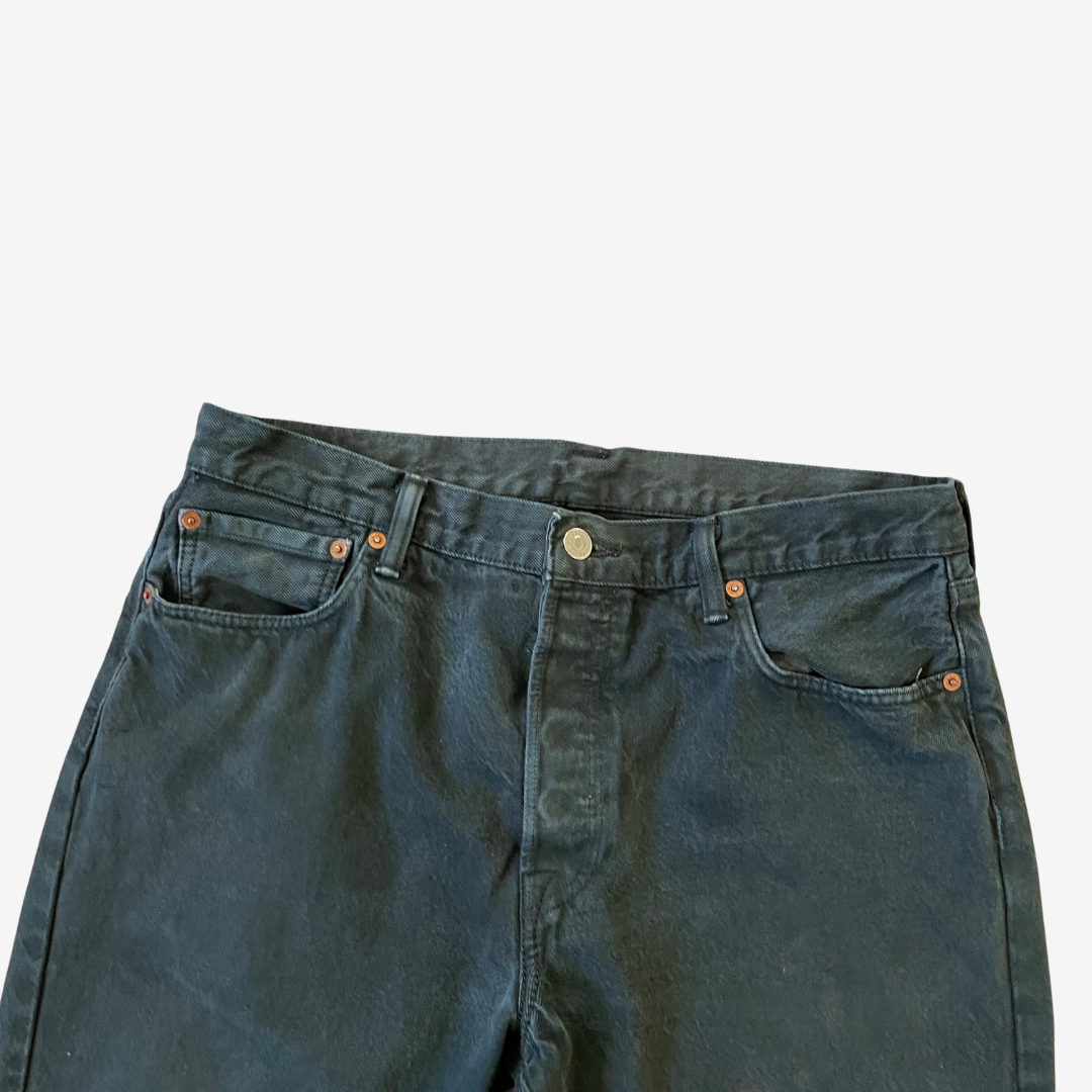 34W 30L Levi's Black Denim Jeans