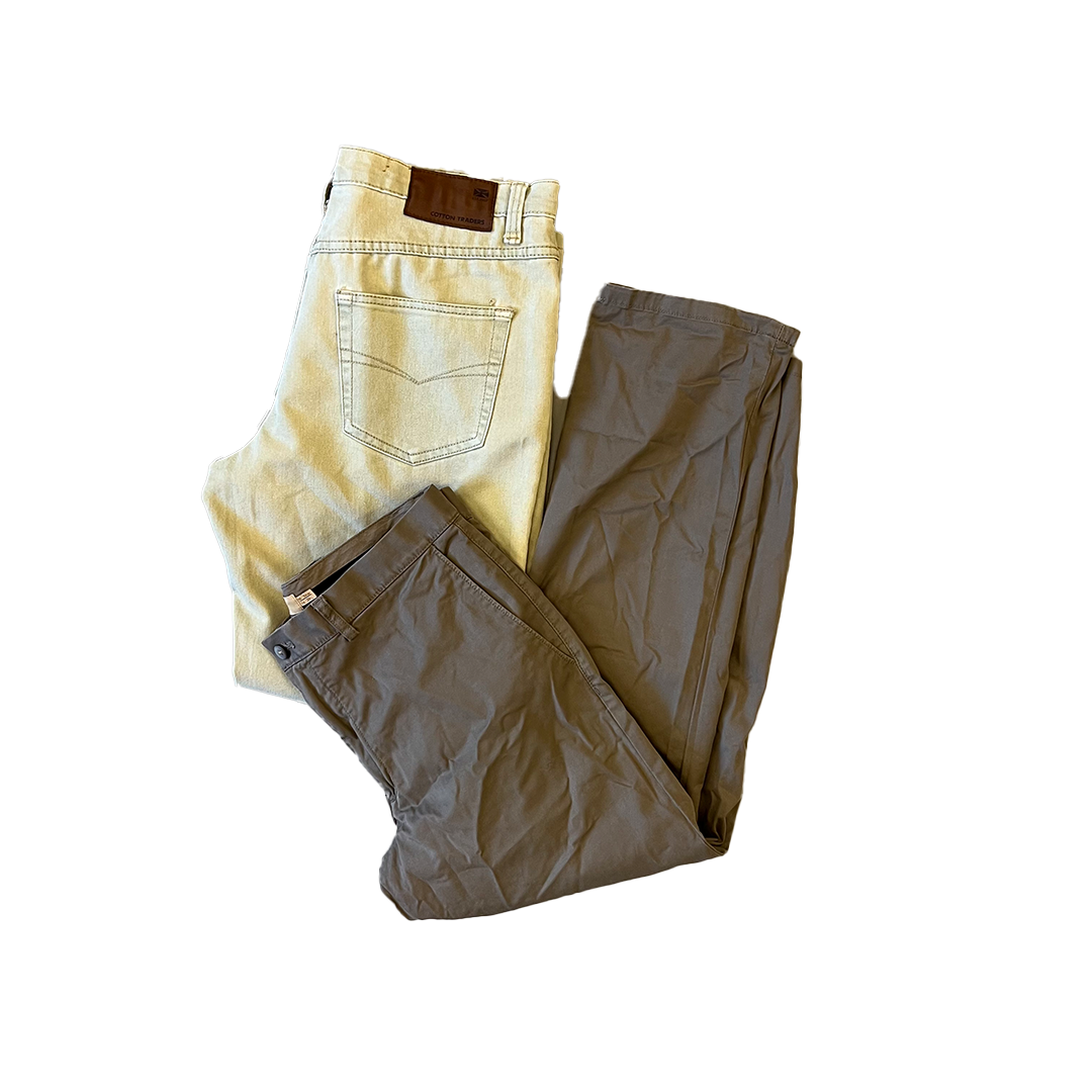 Gully's Reseller Bundles - Men's Casual Trousers (Grade A/B)