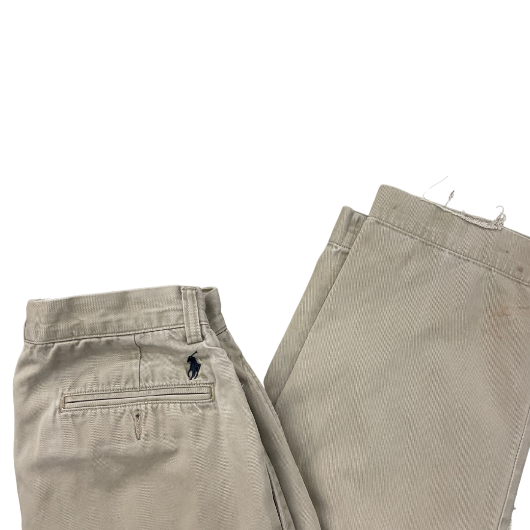 31W 30L Ralph Lauren Beige Trousers