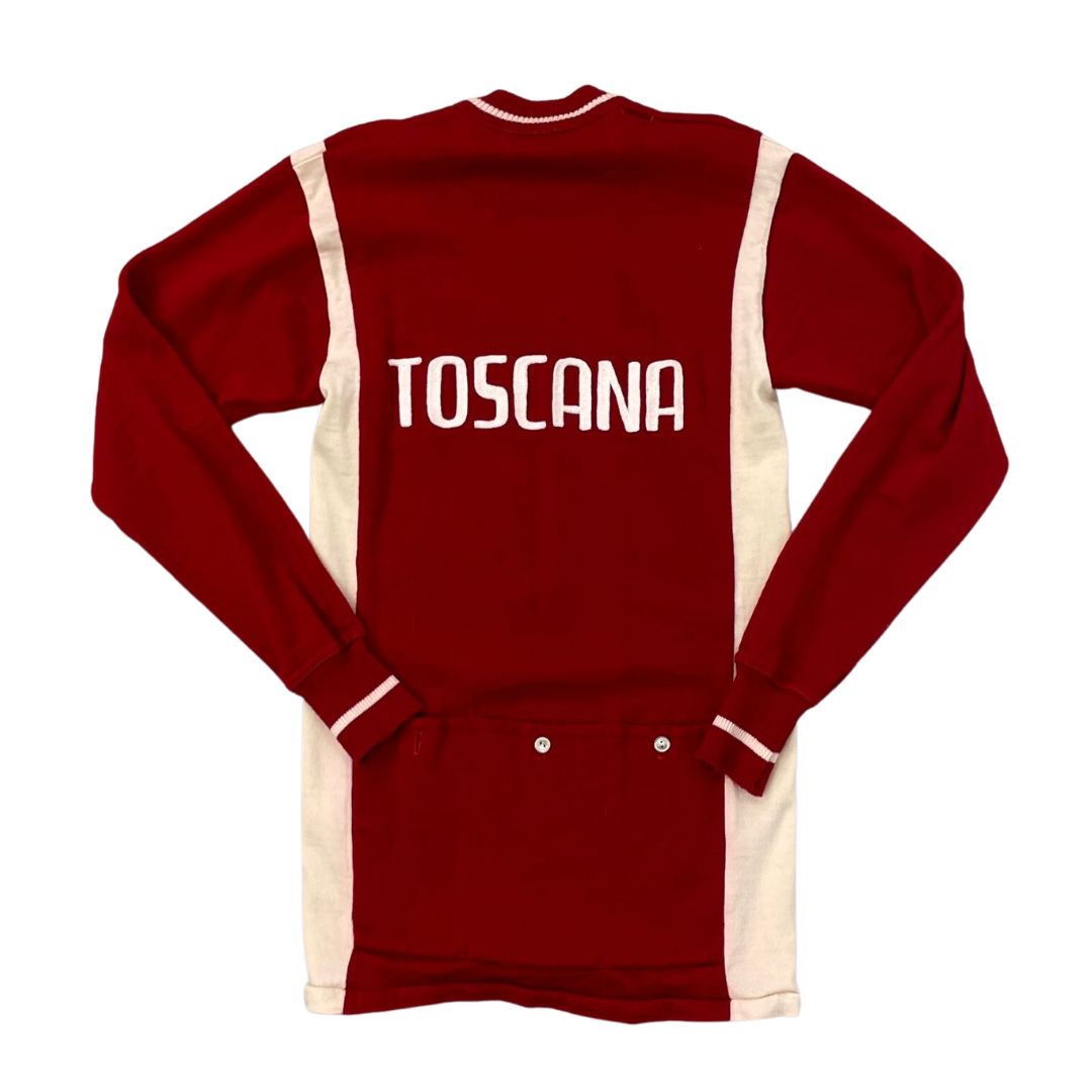 Size XS Toscana 1/4 Zip Red Jumper