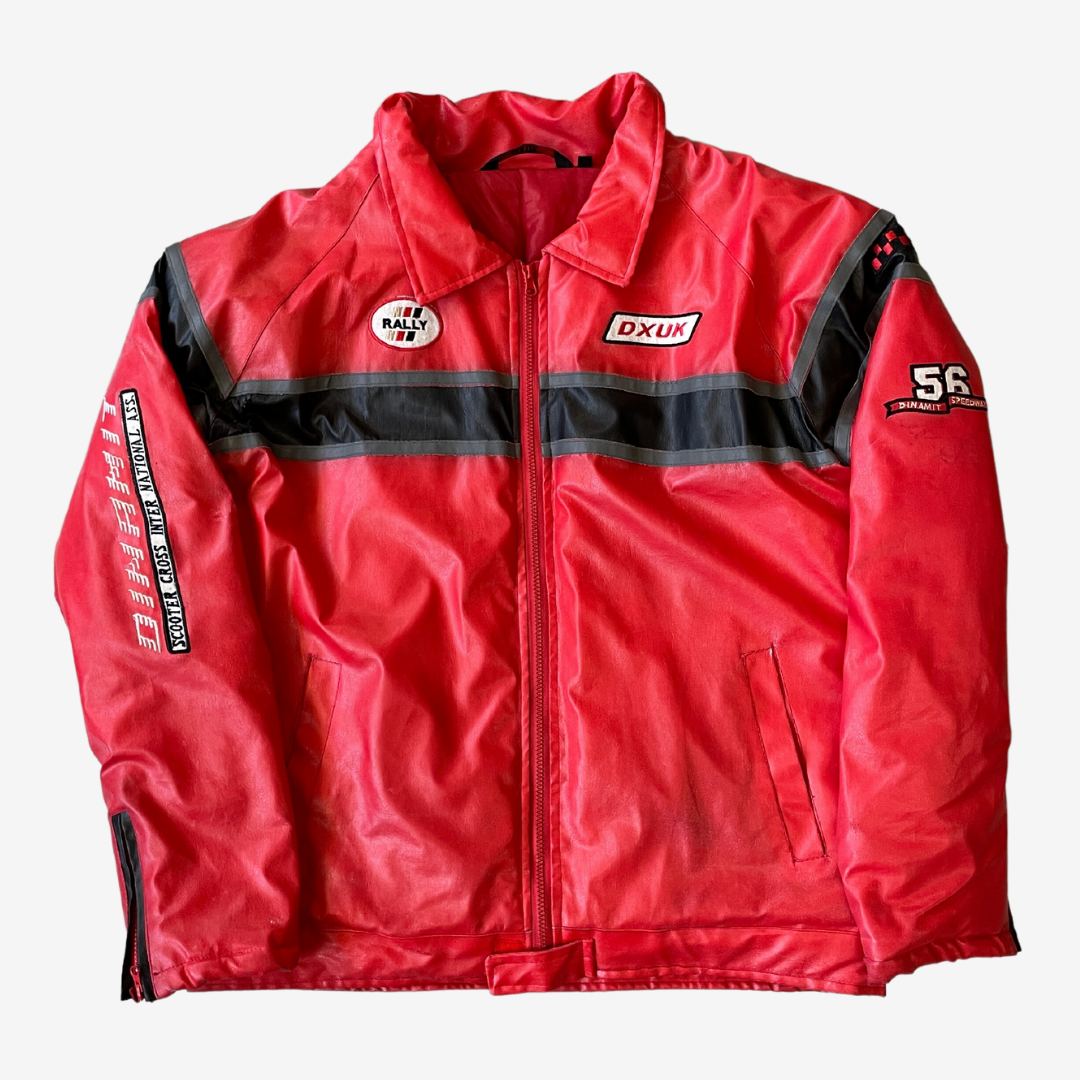 Size XL DXUK Red Racing Jacket