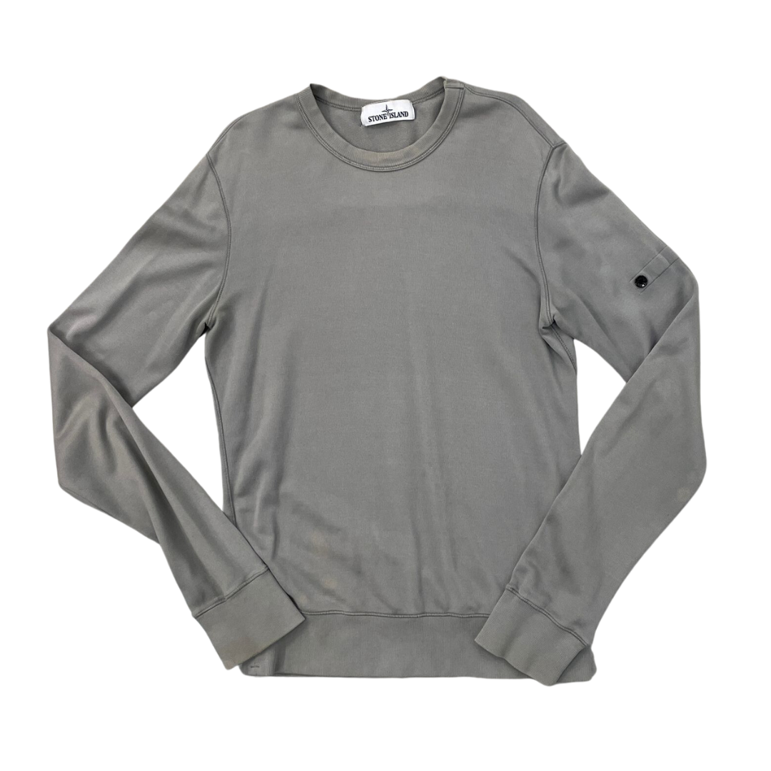 Size Small Stone Island Grey Light Weight Sweatshirt