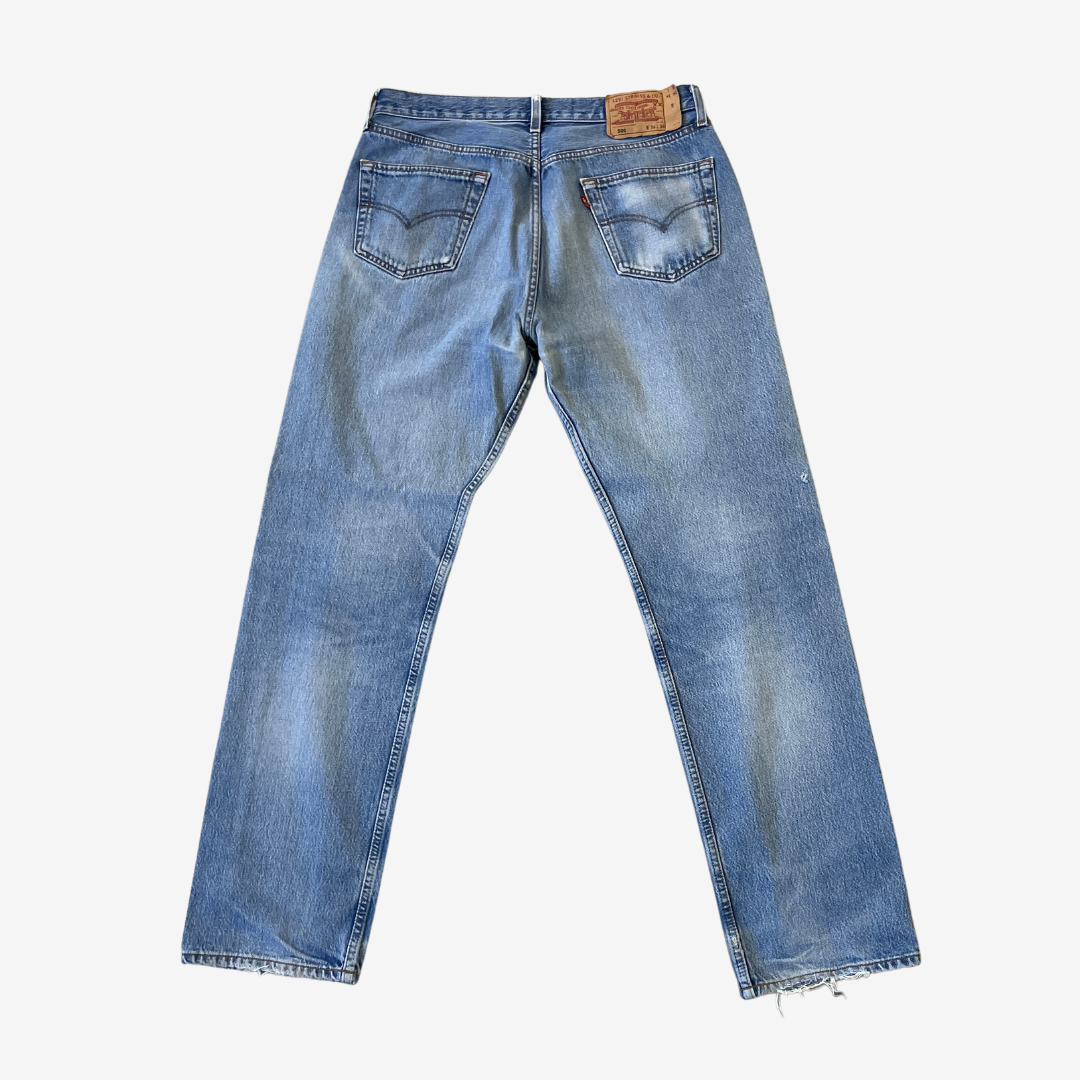 36W 34L Levi's 501 Blue Denim Jeans