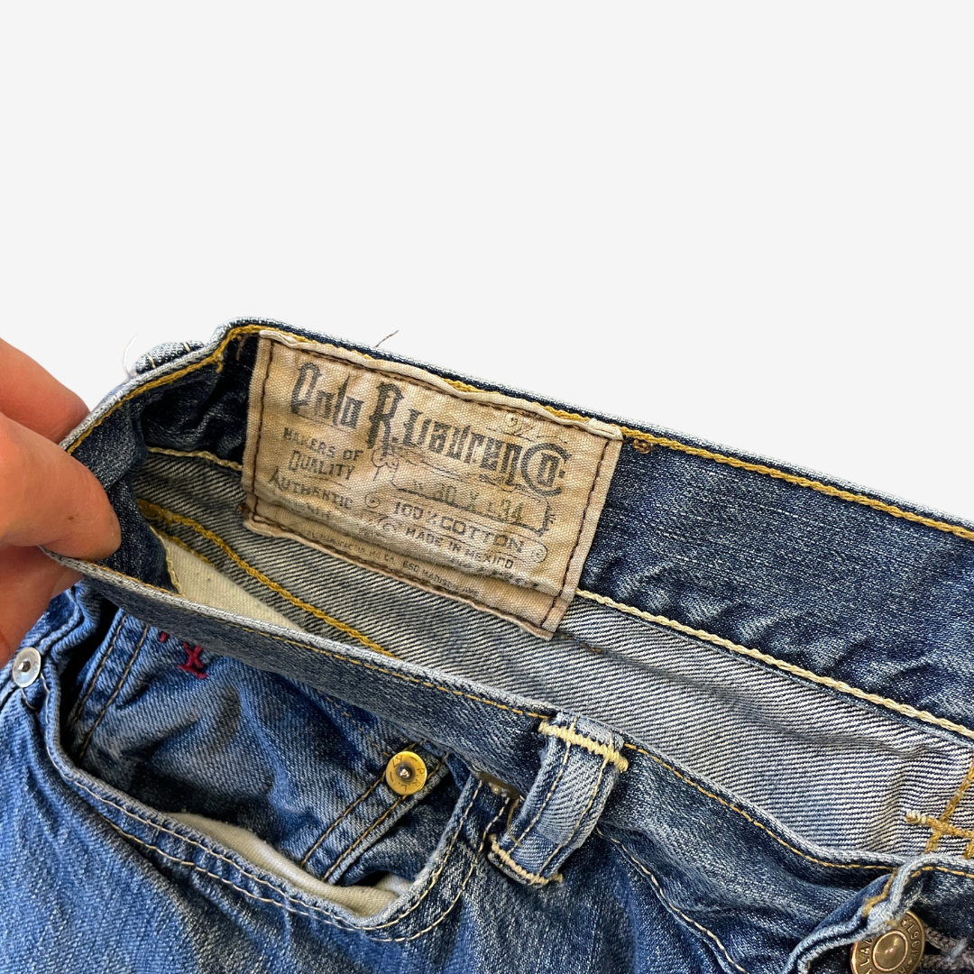 32W 34L Ralph Lauren Polo Denim Jeans