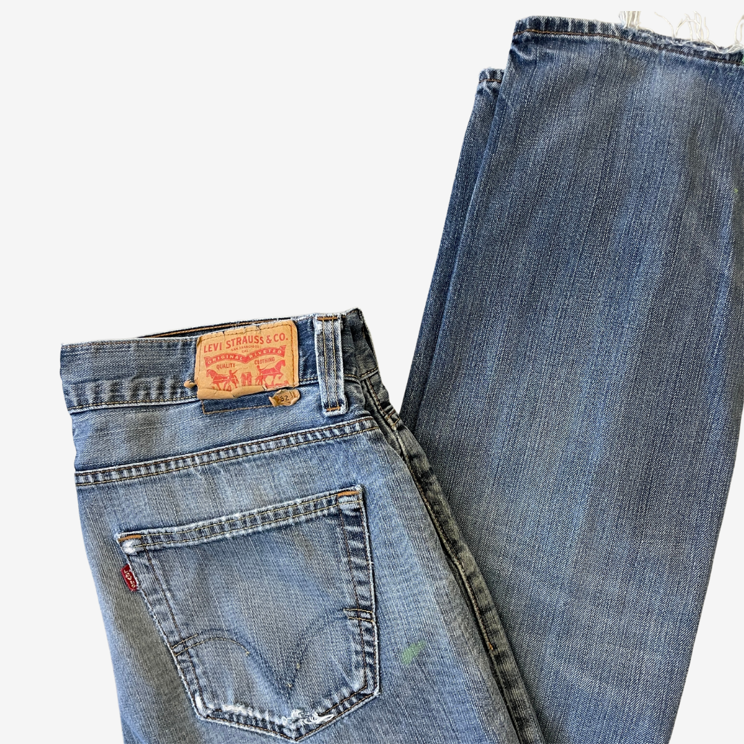 36W 32L Levi's 506 Blue Denim Jeans