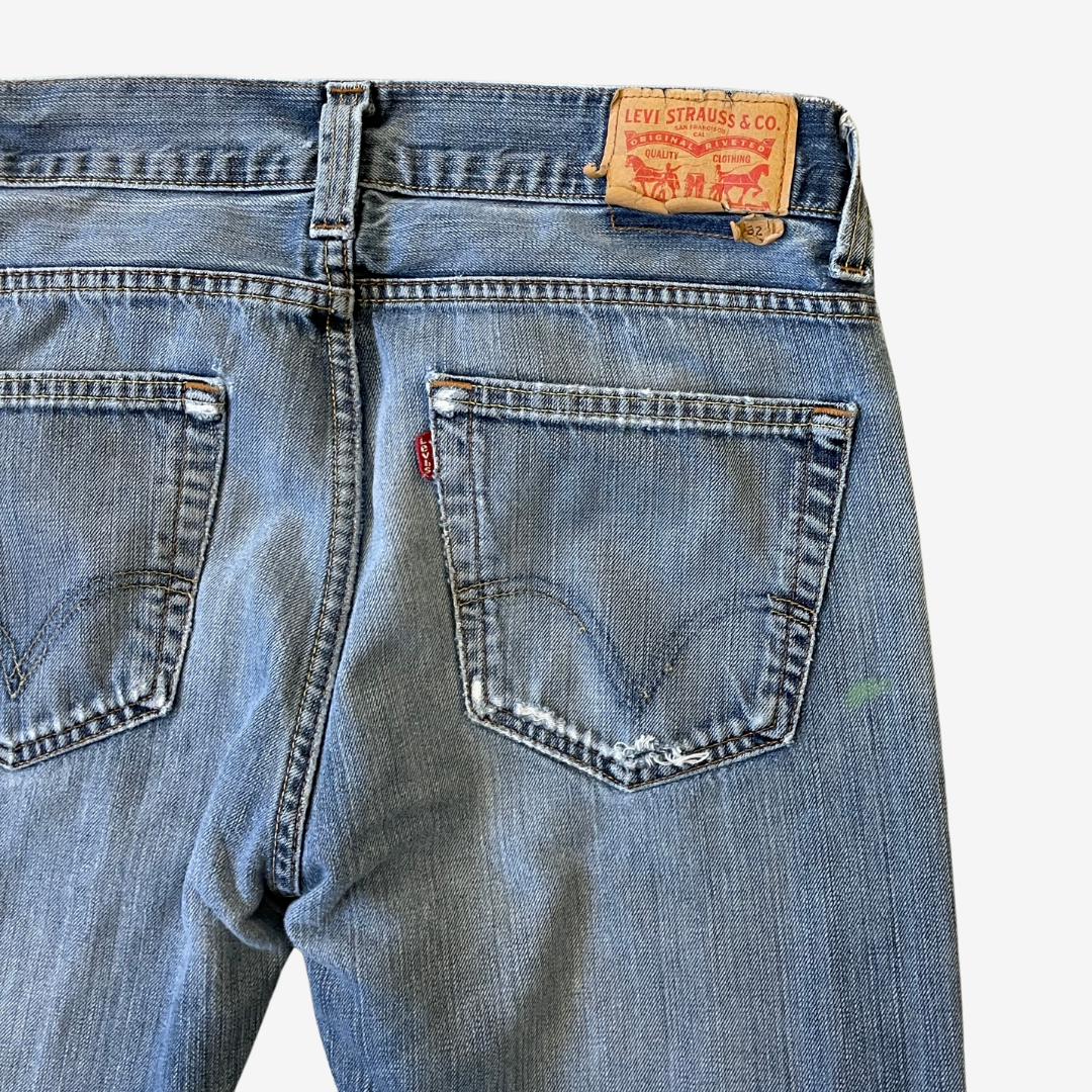 36W 32L Levi's 506 Blue Denim Jeans