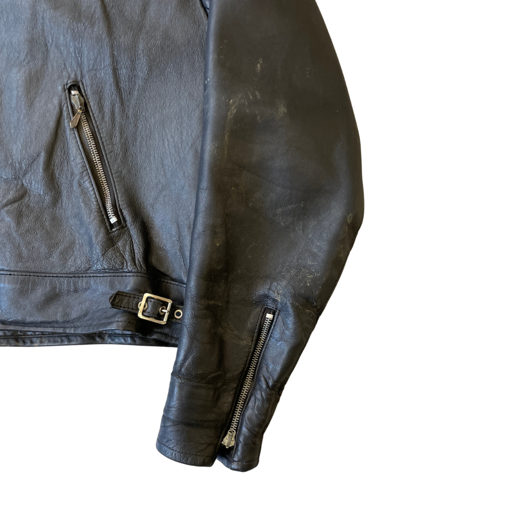 Size Large Black Hand Painted  Back Jacket