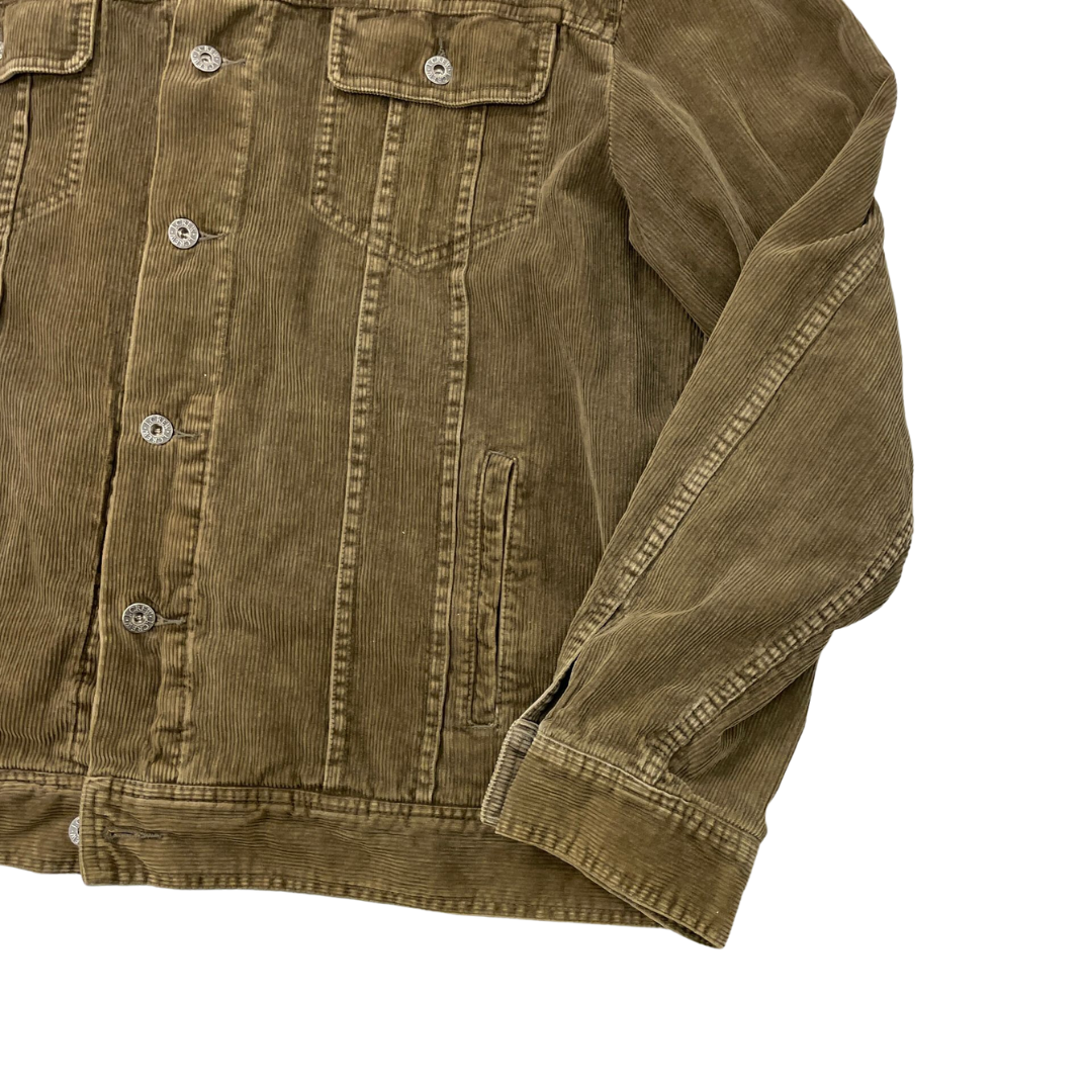 Size XL J Crew Khaki Corduroy Jacket