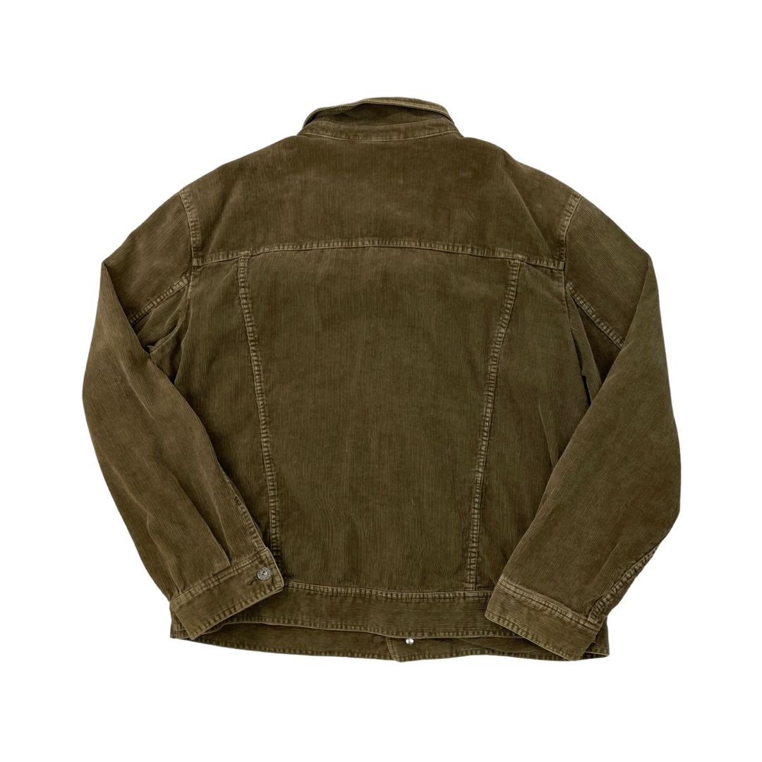 Size XL J Crew Khaki Corduroy Jacket