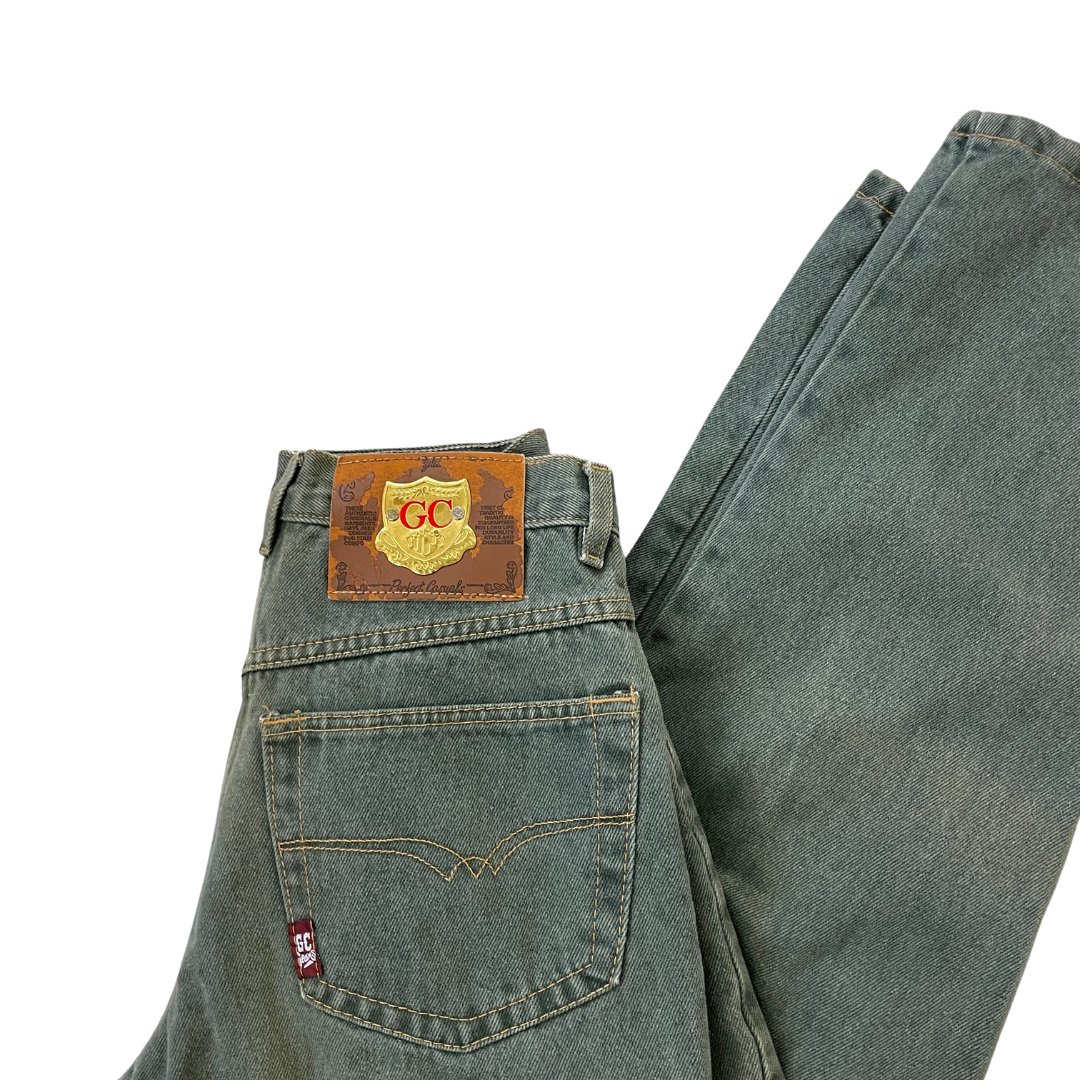30W 33L GC Green Unisex Jeans