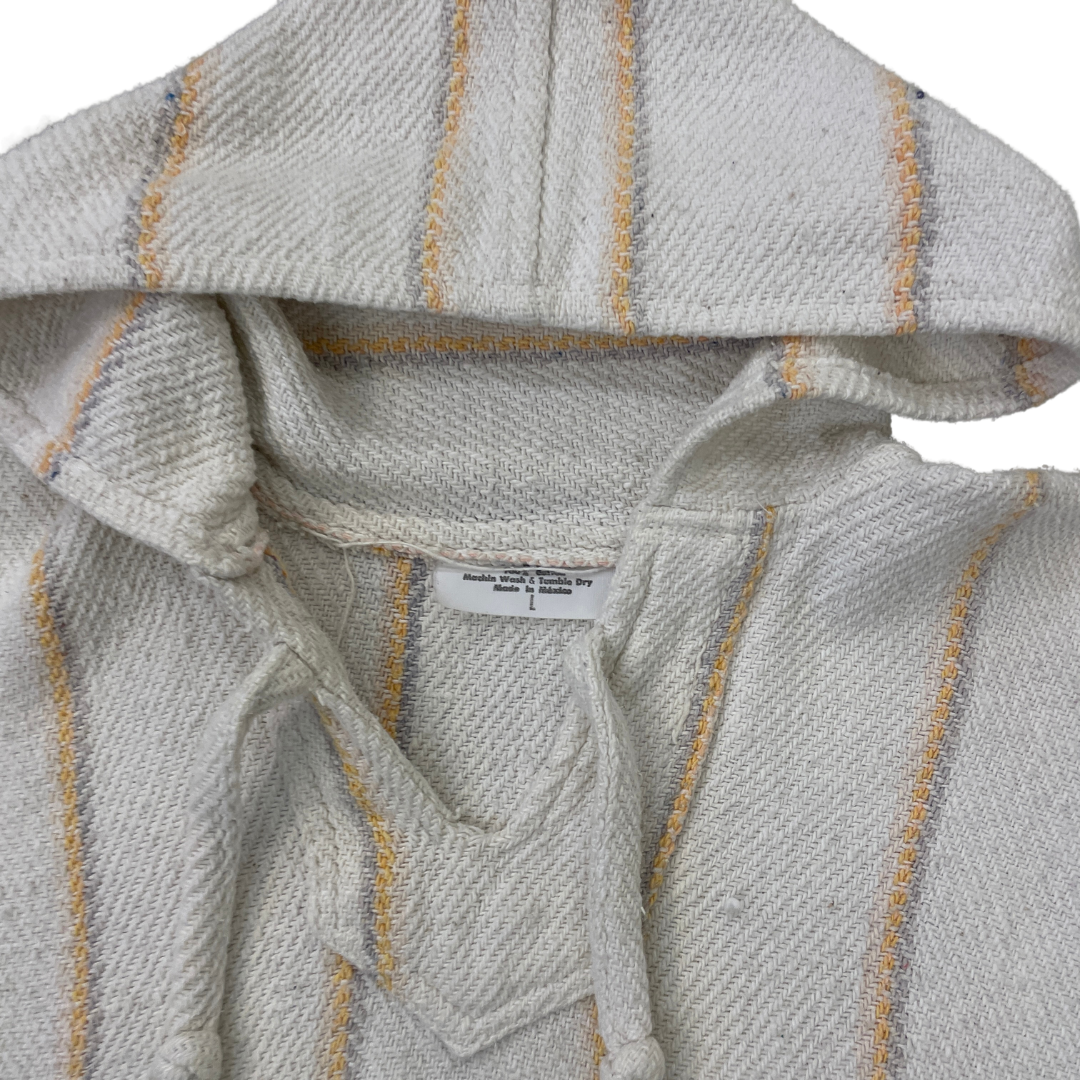 Size Large Cream Baja Hoodie