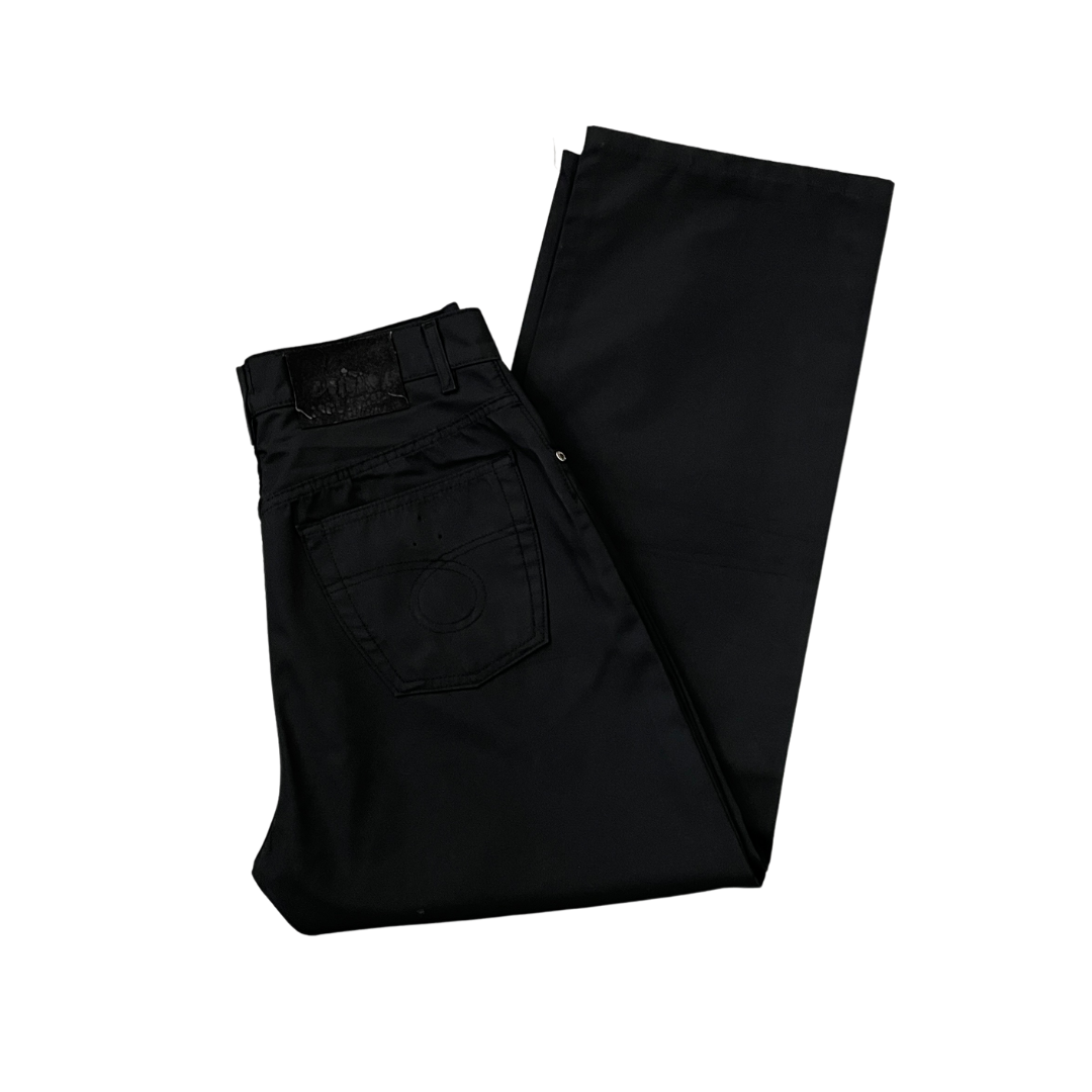 32W 29L Moschino Black Trousers