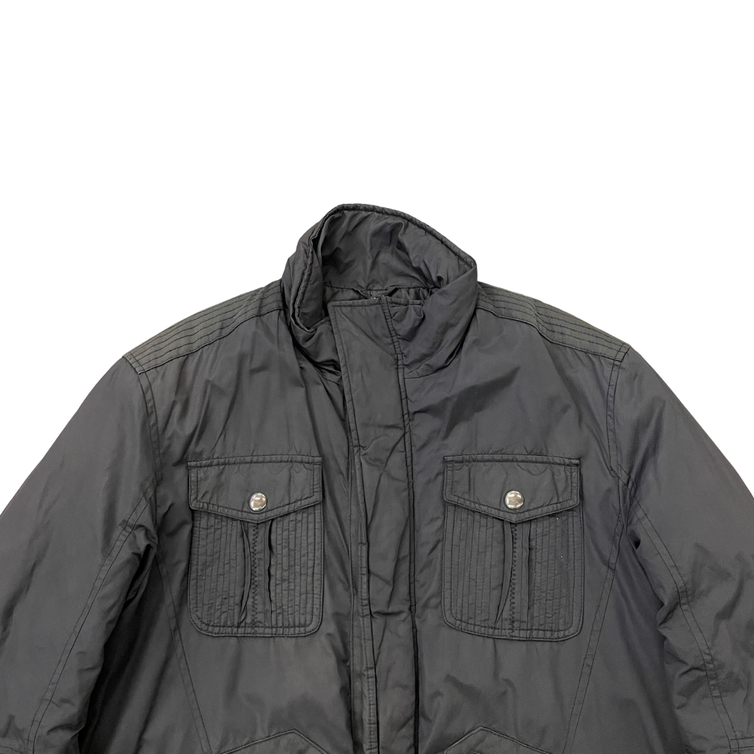 Size Medium Moschino Jeans Black Coat