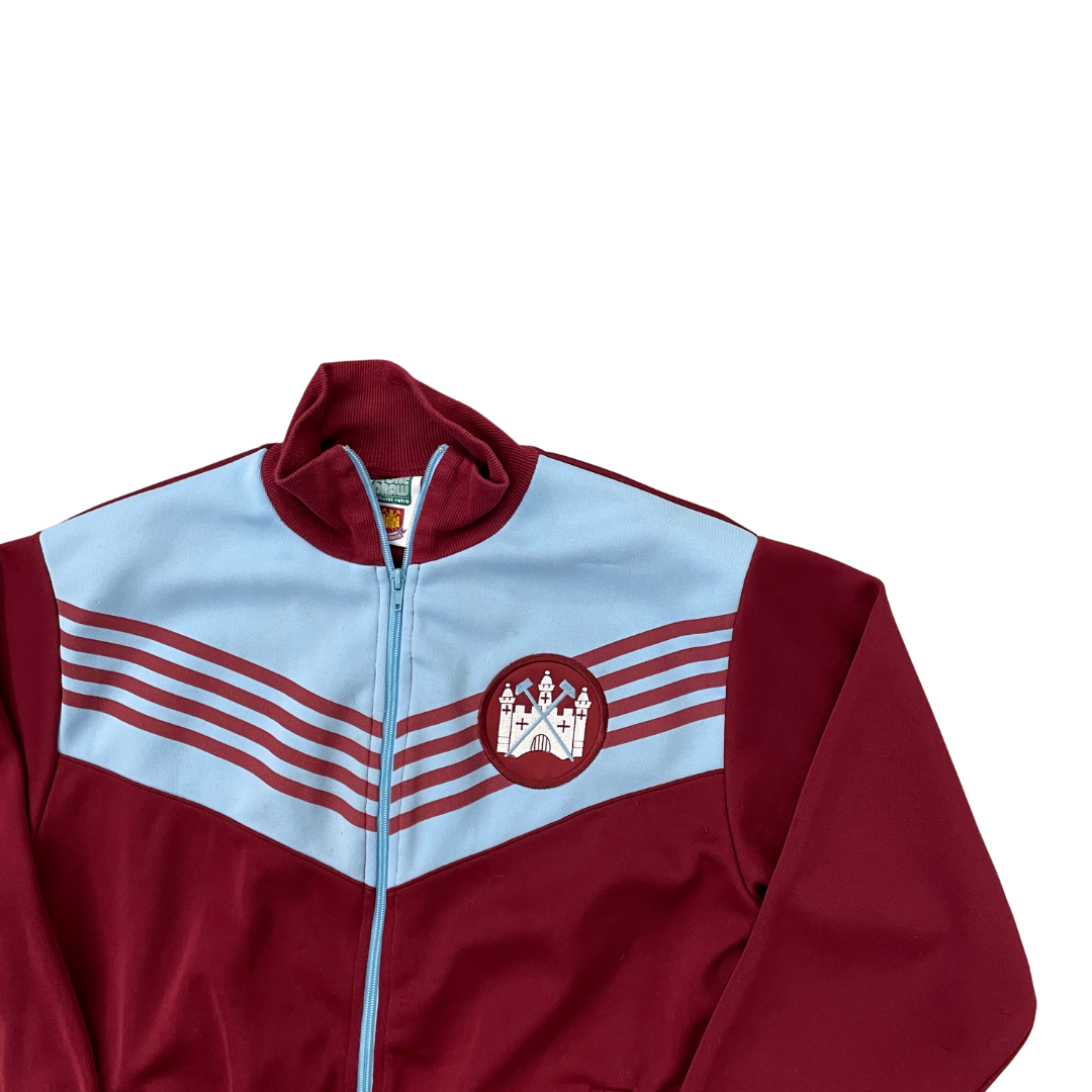 Size Large West Ham Burgundy Track Jacket