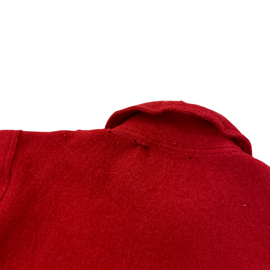 Size Large Button Up Red Cardigan