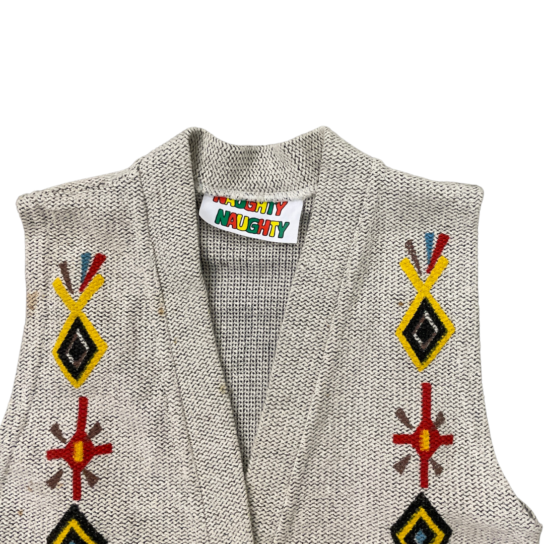 Size XS Beige Waist Coat