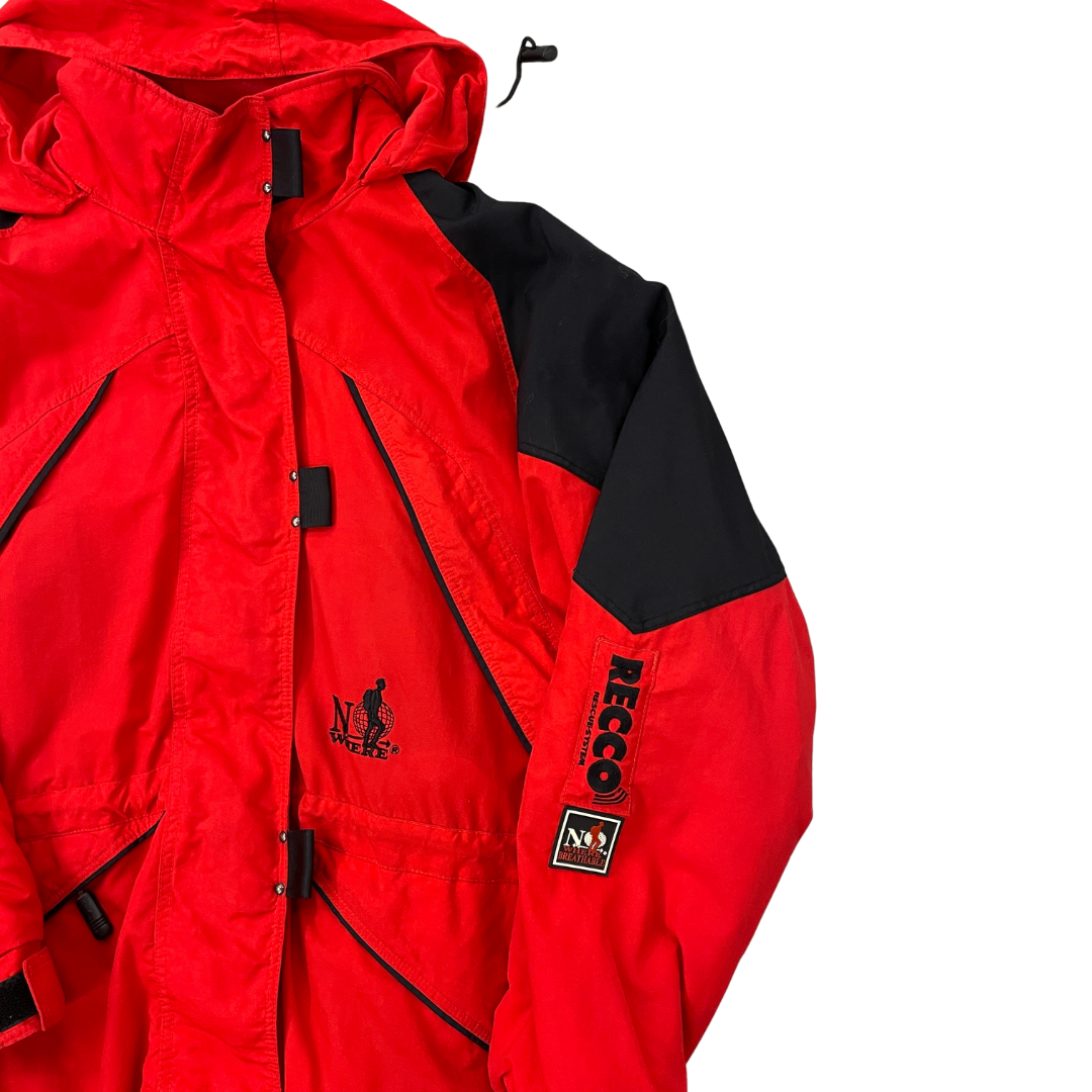 Size Small No Where Vintage Red Ski Coat