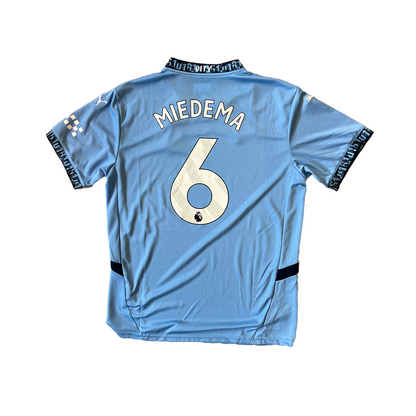 Size XXL Manchester City No 6 Miedema Football Shirt (Grade A)