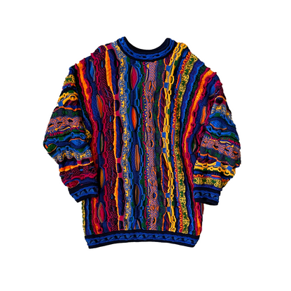 Size Large Coogi Multi Coloured Knit Jumper