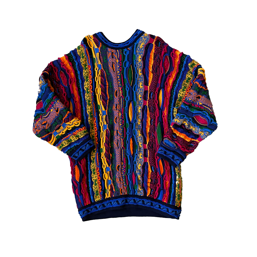 Size Large Coogi Multi Coloured Knit Jumper