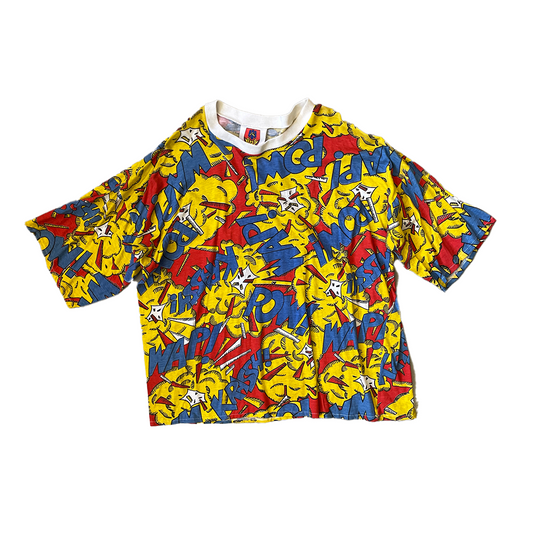 Size XL C.C.C Multi Comic Style T-Shirt