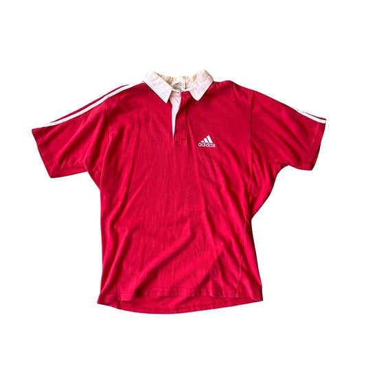 Size Medium Adidas Red Polo