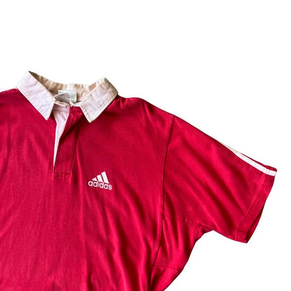 Size Medium Adidas Red Polo