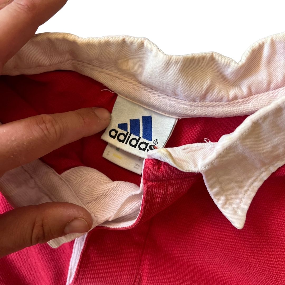 Size Medium Adidas Red Polo