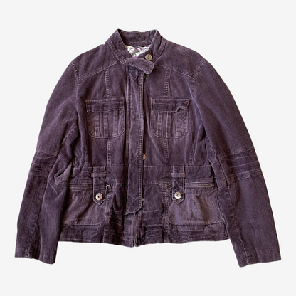 Size Medium Next Purple Corduroy Jacket