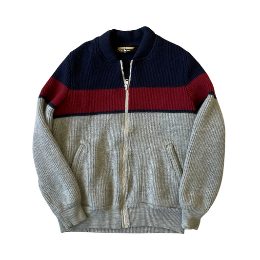 Size Medium Vintage Zip-Up Knit