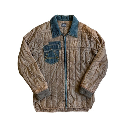 Size Medium G-Star Brown Quilted Jacket