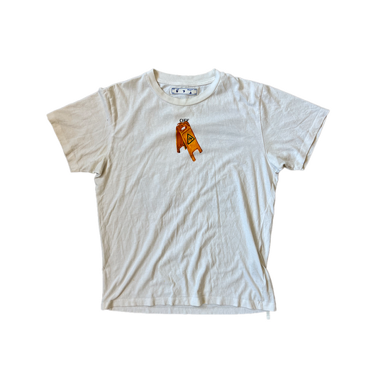 Size Large Off White Graphic T-Shirt