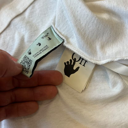 Size Large Off White Graphic T-Shirt