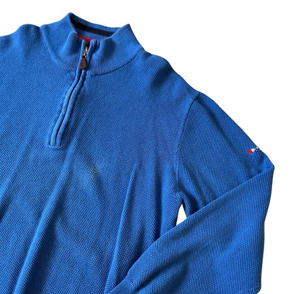 Size 2XL Weekender Blue 1/4 Zip Sweatshirt